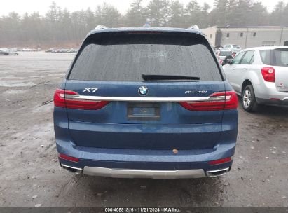 Lot #3051076869 2020 BMW X7 XDRIVE40I