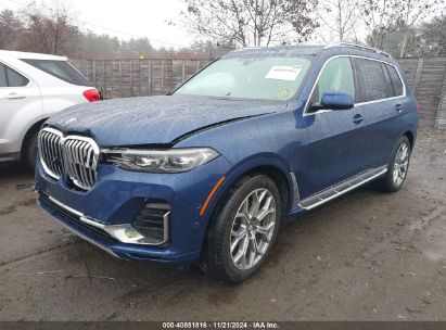 Lot #3051076869 2020 BMW X7 XDRIVE40I