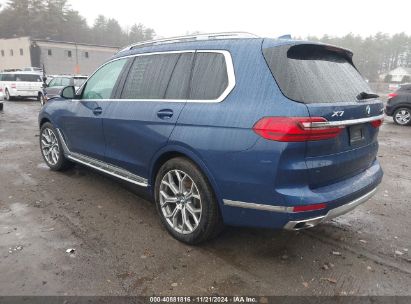 Lot #3051076869 2020 BMW X7 XDRIVE40I