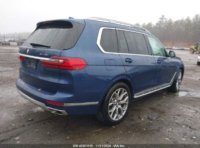 Lot #3051076869 2020 BMW X7 XDRIVE40I