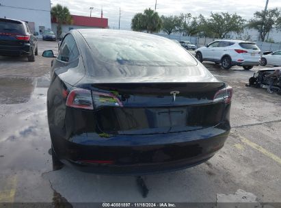 Lot #3035071149 2023 TESLA MODEL 3 REAR-WHEEL DRIVE