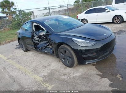 Lot #3035071149 2023 TESLA MODEL 3 REAR-WHEEL DRIVE