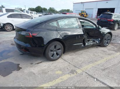 Lot #3035071149 2023 TESLA MODEL 3 REAR-WHEEL DRIVE