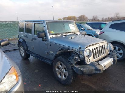 Lot #3042569222 2015 JEEP WRANGLER UNLIMITED SAHARA