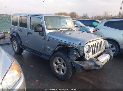 Lot #3042569222 2015 JEEP WRANGLER UNLIMITED SAHARA