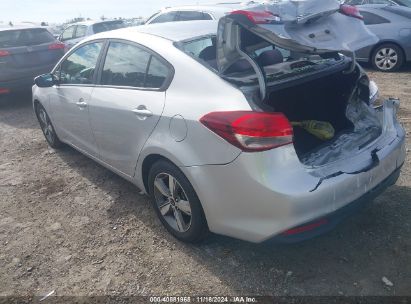 Lot #3035071143 2018 KIA FORTE LX