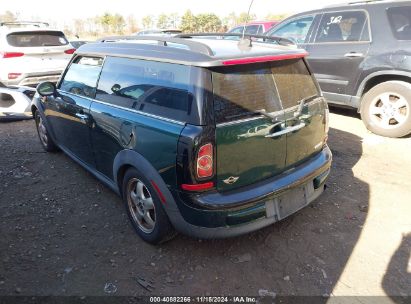 Lot #2992834388 2011 MINI COOPER CLUBMAN