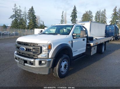 Lot #3037529751 2021 FORD F-600 CHASSIS XL