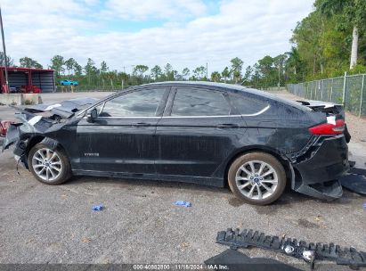 Lot #3034472623 2017 FORD FUSION HYBRID SE