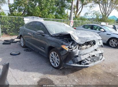 Lot #3034472623 2017 FORD FUSION HYBRID SE