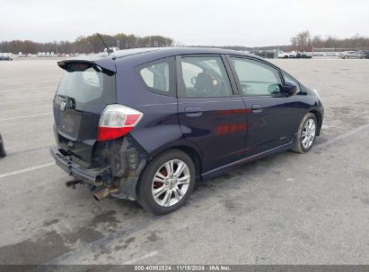 Lot #3035071104 2009 HONDA FIT SPORT