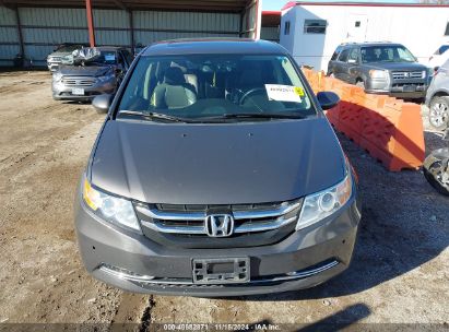 Lot #3035082770 2015 HONDA ODYSSEY EX-L