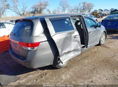 Lot #3035082770 2015 HONDA ODYSSEY EX-L