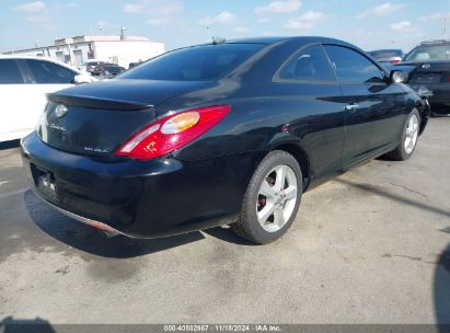 Lot #3010279306 2006 TOYOTA CAMRY SOLARA SLE V6