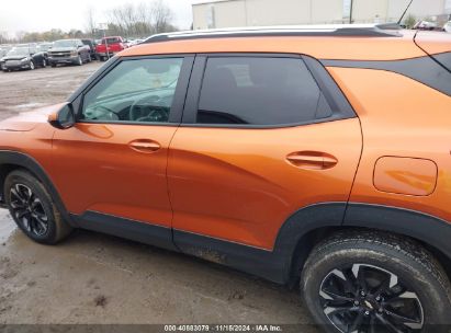 Lot #3052075019 2022 CHEVROLET TRAILBLAZER FWD LT