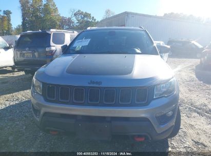 Lot #3052075017 2019 JEEP COMPASS TRAILHAWK 4X4