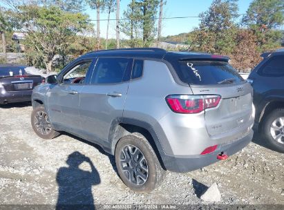 Lot #3052075017 2019 JEEP COMPASS TRAILHAWK 4X4