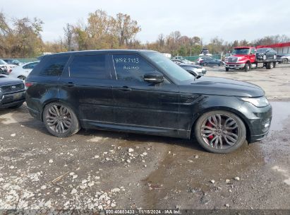 Lot #3050079361 2016 LAND ROVER RANGE ROVER SPORT 3.0L V6 SUPERCHARGED HSE