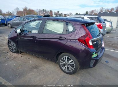 Lot #3035070743 2016 HONDA FIT EX