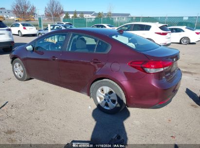 Lot #3052075011 2018 KIA FORTE LX