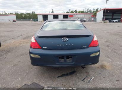 Lot #3010282023 2007 TOYOTA CAMRY SOLARA SLE V6