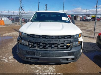 Lot #2997780003 2021 CHEVROLET SILVERADO 1500 2WD  SHORT BED WT