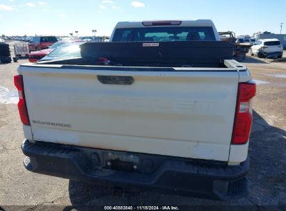 Lot #2997780003 2021 CHEVROLET SILVERADO 1500 2WD  SHORT BED WT