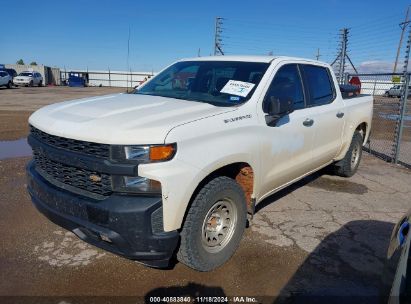 Lot #2997780003 2021 CHEVROLET SILVERADO 1500 2WD  SHORT BED WT