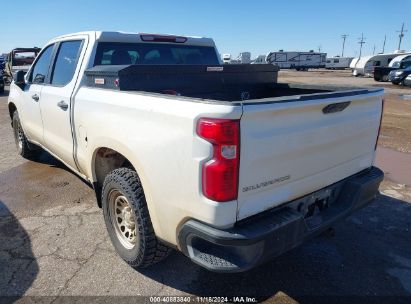 Lot #2997780003 2021 CHEVROLET SILVERADO 1500 2WD  SHORT BED WT