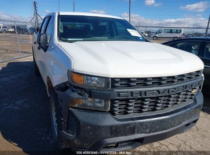 Lot #2997780003 2021 CHEVROLET SILVERADO 1500 2WD  SHORT BED WT