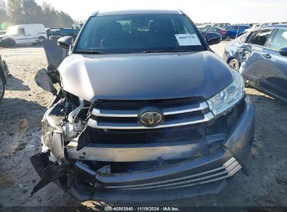 Lot #3035070730 2017 TOYOTA HIGHLANDER XLE