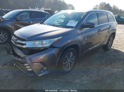 Lot #3035070730 2017 TOYOTA HIGHLANDER XLE