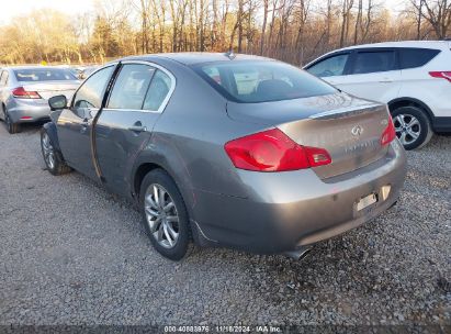 Lot #2992834336 2009 INFINITI G37X