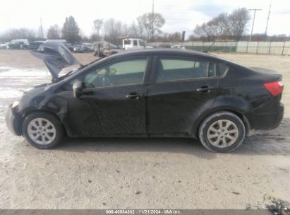 Lot #3035070722 2013 KIA RIO LX