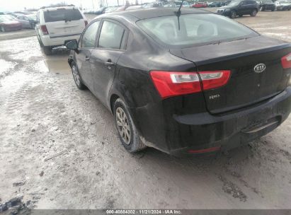 Lot #3035070722 2013 KIA RIO LX