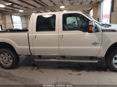 Lot #3007837338 2015 FORD F-350 LARIAT