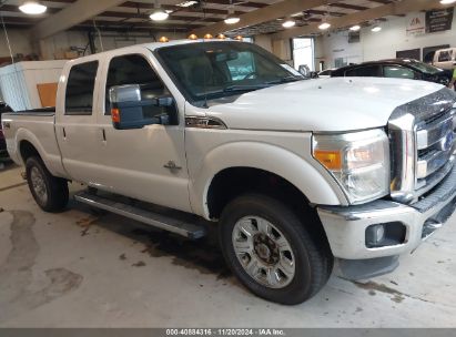 Lot #3007837338 2015 FORD F-350 LARIAT