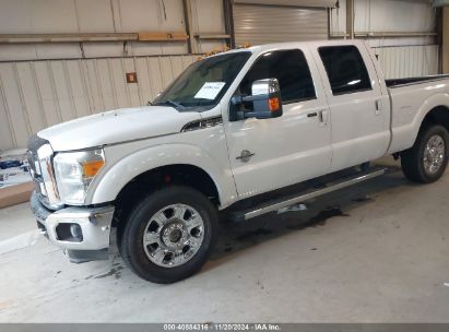 Lot #3007837338 2015 FORD F-350 LARIAT