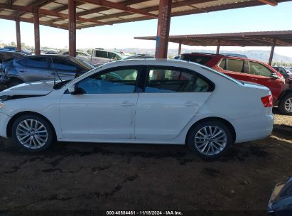 Lot #3045764603 2013 VOLKSWAGEN JETTA 2.5L SEL