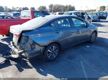 Lot #3035094197 2022 NISSAN VERSA 1.6 SV XTRONIC CVT