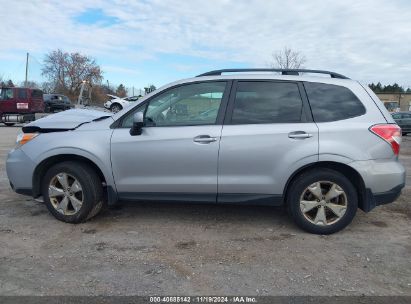 Lot #3035070703 2016 SUBARU FORESTER 2.5I PREMIUM