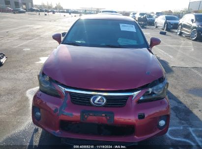 Lot #3038960626 2011 LEXUS CT 200H PREMIUM