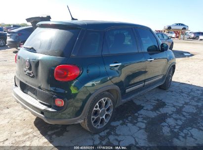 Lot #3037529735 2014 FIAT 500L TREKKING