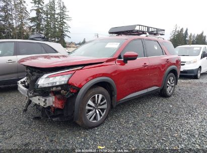 Lot #3035094175 2022 NISSAN PATHFINDER SL 4WD