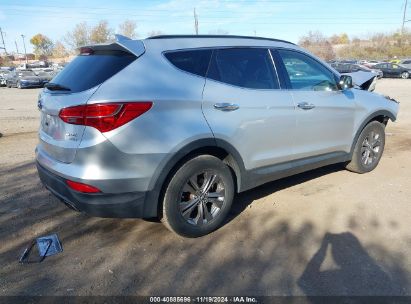 Lot #3051076857 2014 HYUNDAI SANTA FE SPORT 2.4L