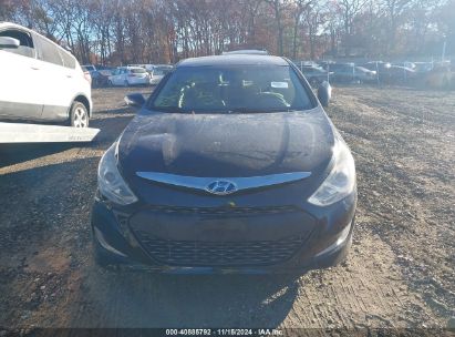 Lot #3037542641 2012 HYUNDAI SONATA HYBRID