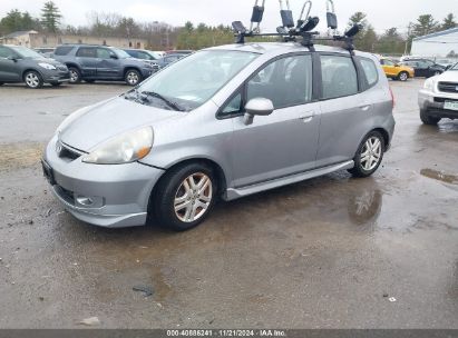 Lot #3035070657 2008 HONDA FIT SPORT