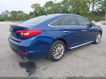 Lot #3042556269 2015 HYUNDAI SONATA LIMITED