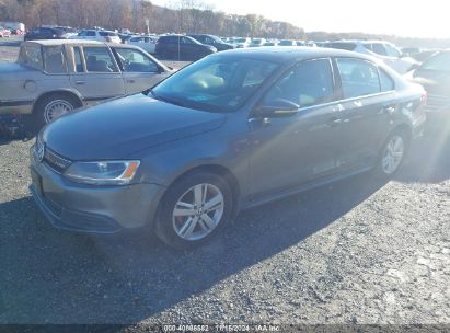 Lot #2992834322 2013 VOLKSWAGEN JETTA HYBRID SEL