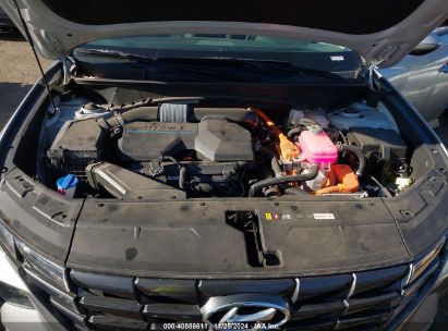 Lot #3052074977 2023 HYUNDAI TUCSON HYBRID BLUE